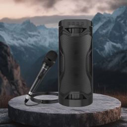 GUGGU Bluetooth (PORTABLE PARTY SPEAKER) Long Battery Life With Crydtal SoundY42 30 W Bluetooth Party Speaker-picture-37