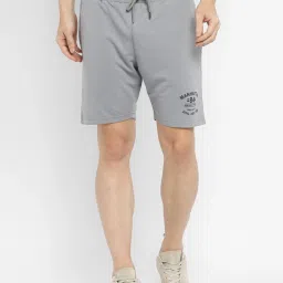 Solid Men Grey Bermuda Shorts, Basic Shorts, Regular Shorts, Casual Shorts-image-46