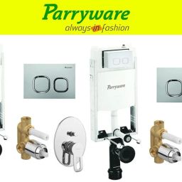 Half Frame Concealed Cistern, with divater body upper Pluto set of 2 pic 248 Dual Flush Tank-image-84