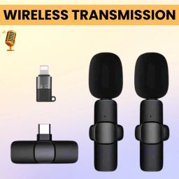 K9Dual Wireless Microphone Plug& Bluetooth Collar Mic forLive Stream/YoutubeU105 Microphone-image-75