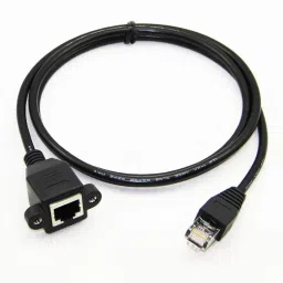OG X NEXSA RJ45 LAN Network Adapter Male to Female Shielded Connector Screw Extension Cable Lan Adapter-12