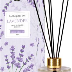 Lavender Diffuser Get 6 Fiber Stick Natural Fragrance & Smokeless Room Freshener Diffuser Set-5