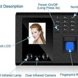 timeoffice Attendance Machine with Access control Face Attendance Machine face with fingerprint attendance Machine with software Time & Attendance, Access Control image 3