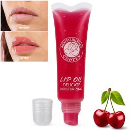Hydrating Cherry Lip Oil for Soft, Shiny and Moisturized Lip Look Cherry-image-47