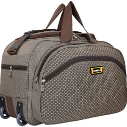 55 Liters Heavy Dutty Travel Luggage Bag Travel Duffel Bag - Brown-image-34