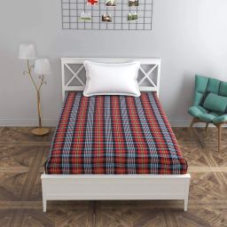 Zippered Single Size Breathable Mattress Cover-23