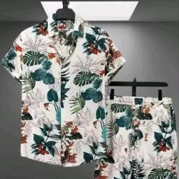 Men Night Suit Set Multicolor Printed-image-45
