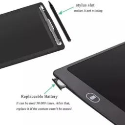 xortic LCD Writing Tablet, 8.5 Inch Digital Slate for Sketching, Drawing, and Writing image 2