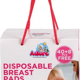 PRO Super Premium Disposable Breast Pads-Best in class Absorption Capacity-48pc Nursing Breast Pad-picture-3