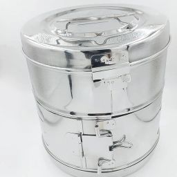Dressing Drum 8x8 Inches Autoclavable Sterilization Container Interactive dressings Medical Dressing-image-10