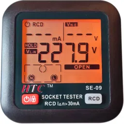 HTC SOCKET TESTER SE09 Digital Voltage Tester image 2