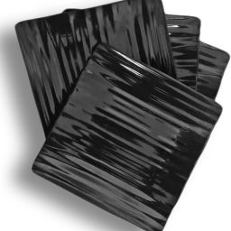 Melamine Gourmet Square Plate 4 Piece| Square Plates for Serving Half Plate-14