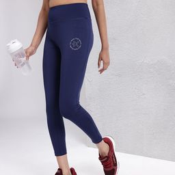 hrx by hrithik roshan Solid Women Blue Tights-picture-38