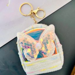 Girls White Coin Purse-18
