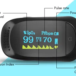 Dr Well co Pulse Oximeter Fingertip, Oxygen Saturation Monitor Fingertip, Blood Oxygen Meter Finger Oximeter Finger with Pulse, O2 Monitor Finger for Oxygen Dr Well, Dr.Well Pulse Oximeter image 5