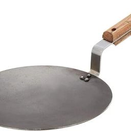 Iron Concave Tawa 25 cm, Tava for Roti Tawa 25 cm diameter-image-25