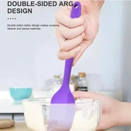 habeeb silicon spatula and brush set large 27cm long pack of 2 Mixing Spatula image 4