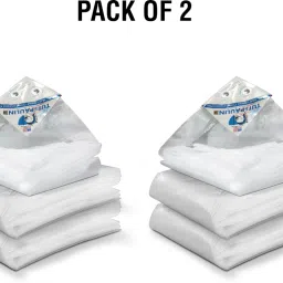 12FTX12FT 120 GSM White Tarpaulin (pack of 2) Tent - For Truck body, Car, Bike, Grain Covers, Pond Liners-image-42