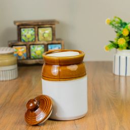 Ceramic Pickle Jar- 1000 ml-13