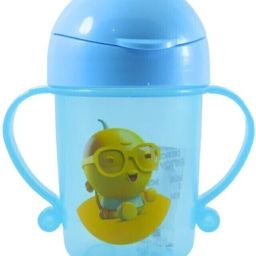 Beautiful printed 350 ml Water Bottle Sipper with 2 handles for kids-image-31