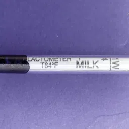 moolenterprises Borosilicate Glass Measuring Cylinder 100ML Lactometer for checking Milk Purity Non Contact Tachometer image 3
