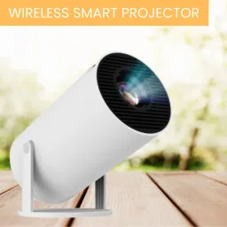 CLAIRBELL Protable Projector for Home 4K Support With Built-in App Netflix/YouTubeN165 (4500 lm / 1 Speaker / Wireless / Remote Controller) Portable Projector-picture-12