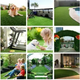 greengrass Artificial Grass, PP (Polypropylene), PVC (Polyvinyl Chloride) Door Mat image 5