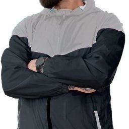 Men Colorblock Biker/Riding Jacket-image-25