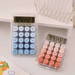 prsvike 6218 Anti-Slip Base Handheld Ergonomic Keyboard Calculator For Home And Office Use BasicCalculator image 5