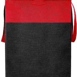 40 L Black, Red Laundry Basket-image-53