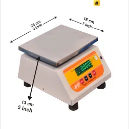 GRAMTECHNOLOGY Scale Weight Capacity 30kg x 2g Digital Weighing Machine Scale Table Top Weighing Scale image 2
