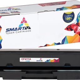 Smart Toner Cartridge CF411A Cyan Compatible Cyan Ink Toner-image-45