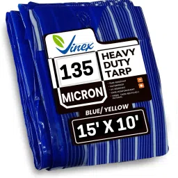 15ft X 10ft, 120 GSM | Multilayer Water Proof Tarpaulin Sheet | Heavy Duty Tent - For Transportation Covers-image-77