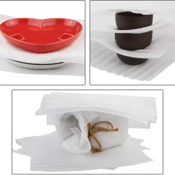 feelblue EPE Packaging Foam 3mm Thickness, Size 20Inch(Width) & 5 Meter(Length) Security Bag image 3