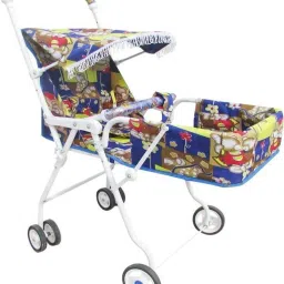 Blue pram for kids Pram-image-22