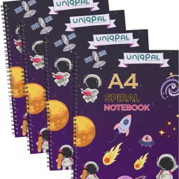 SET OF 4 A4 Notebook RULED 200 Pages-image-22