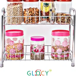 Stainless Steel Kitchen Racks/Spice Shelf Storage Basket-image-15