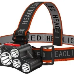 degno 7 LED light headlamp 5 Modes rechargeable head torch waterproof head light Torch image 2