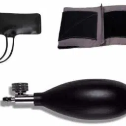 FAST LIFE Bp Bulb With Valve, Bp Rubber Bag and Cloth Bag Bp Monitor Cuff-66