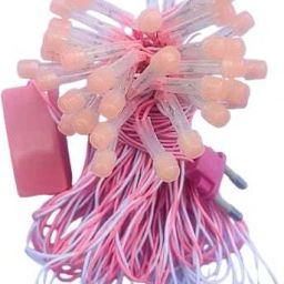 34 LEDs 10 m Pink Steady Ball Rice Lights-image-95