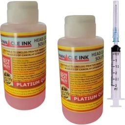 PINNACLE Printer Ink 2 Head Cleaner Solution Liquid for Ep Clean Clogged and Blocked Tri-Color Ink Bottle-image-10