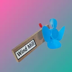 Science Kit Wind Mill Working Model Toy for School Kids Class 6 Project Use Educational Electronic Hobby Kit-picture-7