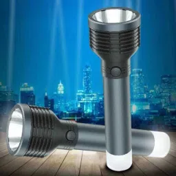 2 in 1 Long Distance Led Torch Up to 1 Km high power Rechargeable Battery Torch-19