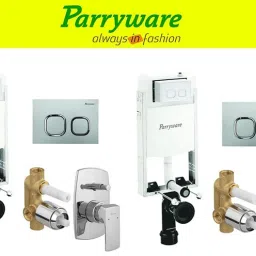 Half Frame Concealed Cistern, with divater body upper Euclid set of 2 pic 289 Dual Flush Tank-image-84