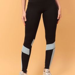 Color Block Women Black Tights-image-74