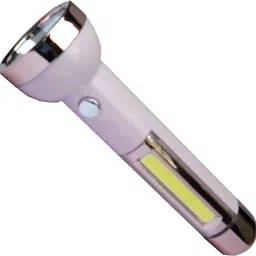 jy-super Super Bright LED COB Light with 2 mode Action with 8hrs Continuous Working Power (1800mAh) Aluminium Reflector with Micro Halogeno Technology 1+2W Runtime : 8hrs Torch Torch image 3