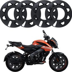 17 Inch 4 Pcs ABS Plastic PRO Disc Bike Wheel Cover For Bajaj Pulsar NS160 Bike Fairing Kit-image-7