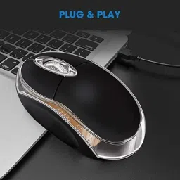 TECHWIBE Mouse Autoclicker, Plug & Play, No Software Required, 48 Clicks Per 5 Sec Wired Right Handed Optical Mouse image 5