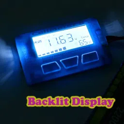 gadget hero's CellMeter 8 With Backlit Display & Servo Tester. 6-in-1 Digital Battery Tester image 3