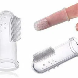Transparent Silicone Finger Brush Tongue Cleaner for Baby Extra Soft Toothbrush-17
